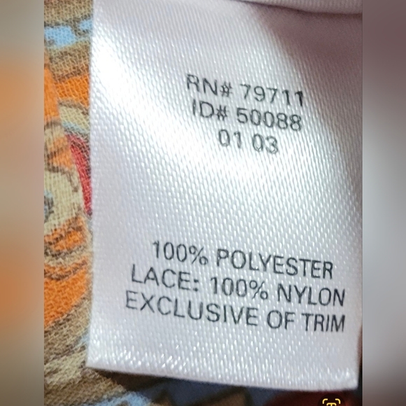 Victoria's Secret Vintage Rust Paisley Strapless Slip Dress Cutout Maxi Dress XS - Picture 15 of 15